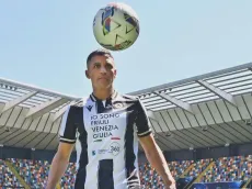 Expectación en Udinese: primer entrenamiento de Alexis