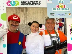 Juvenal Olmos se disfraza de Mario Bros para celebrar a los niños