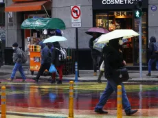 ¿A qué hora llueve en Santiago?