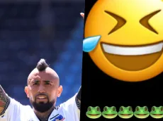 Arturo Vidal tira nueva indirecta a la U: Usa emojis de sapos