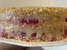 Receta de torta caluga frambuesa ¡No te la puedes perder!