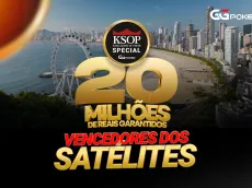 Semana de satélites do KSOP GGPoker Special supera garantidos com pacotes e vagas