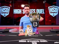 Jared Bleznick "varre" Patrik Antonius e é campeão do High Stakes Duel 5