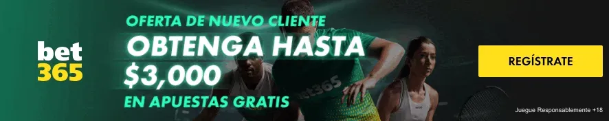 bono de bet365 para México