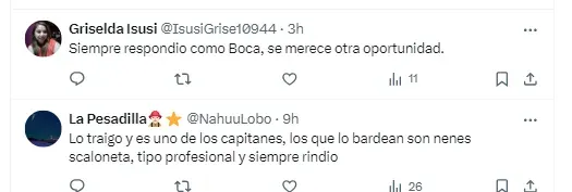 Los hinchas de Boca piden a Lisandro López.