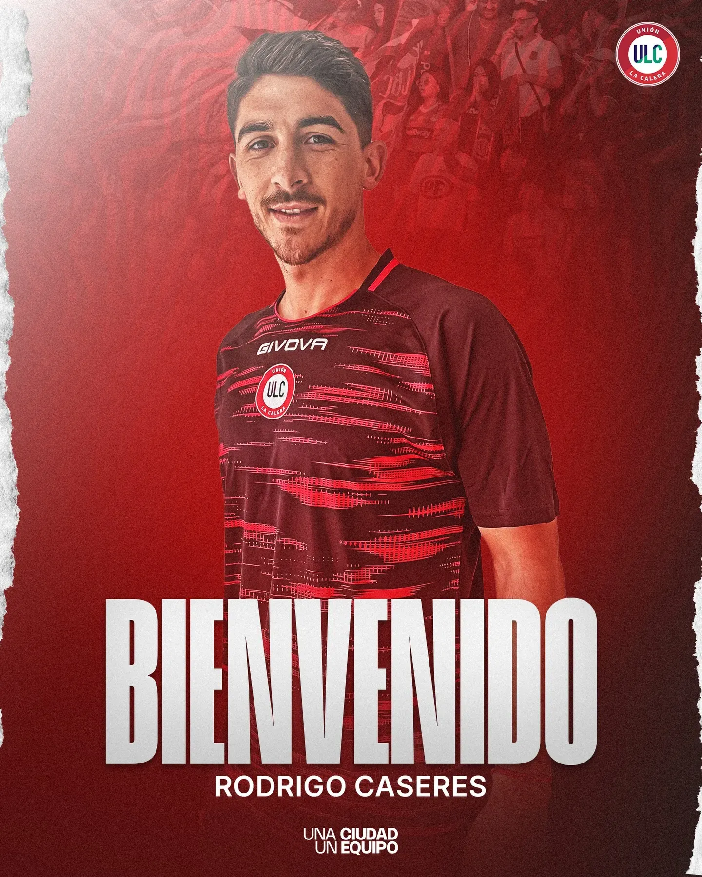 Rodrigo Caseres aterriza en el fútbol chileno con los Cementeros. Foto: Unión La Calera.