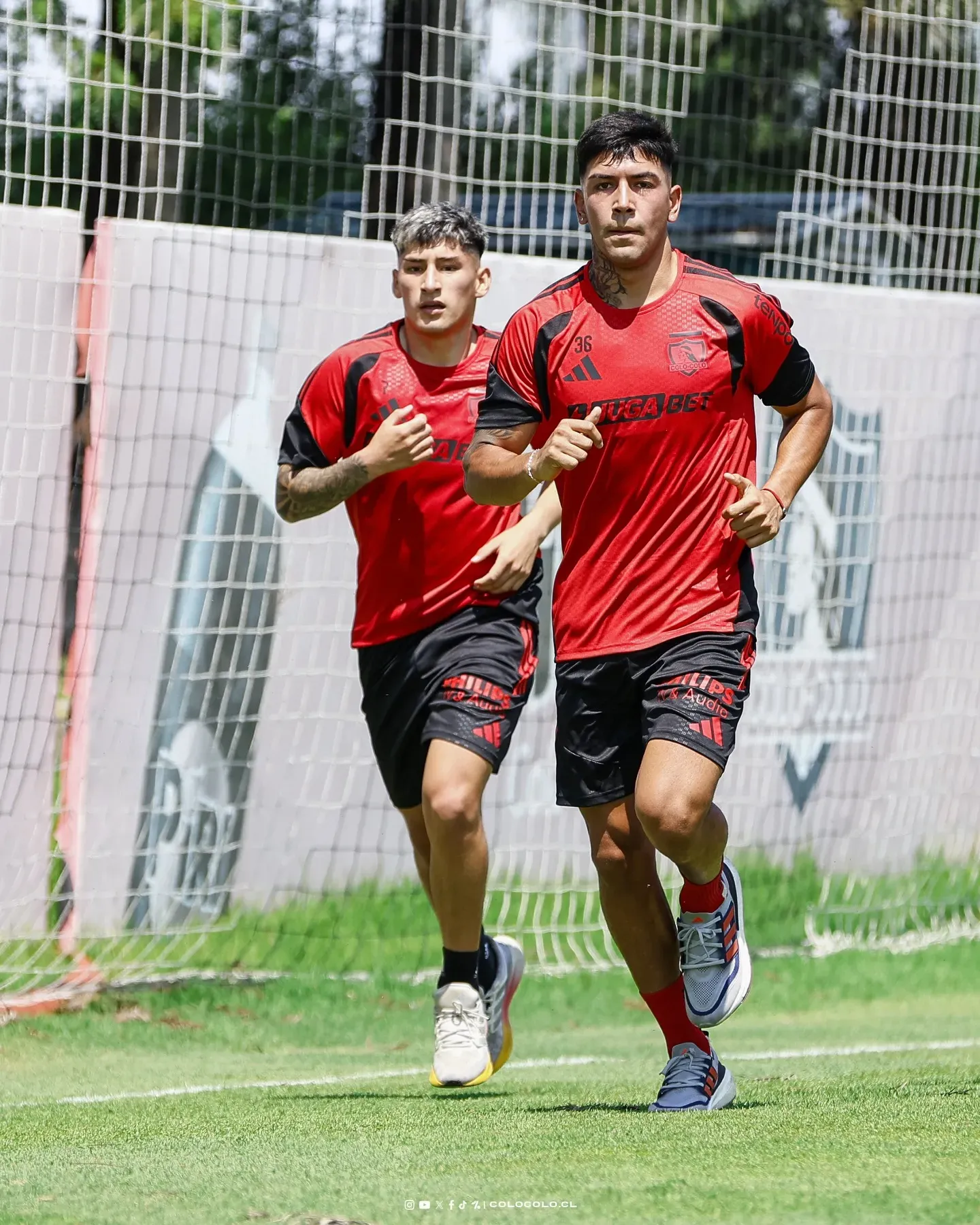 Los canteranos de Colo Colo esperan una oportunidad ante las bajas que habrá en delantera en la pretemporada. Foto: Colo Colo.
