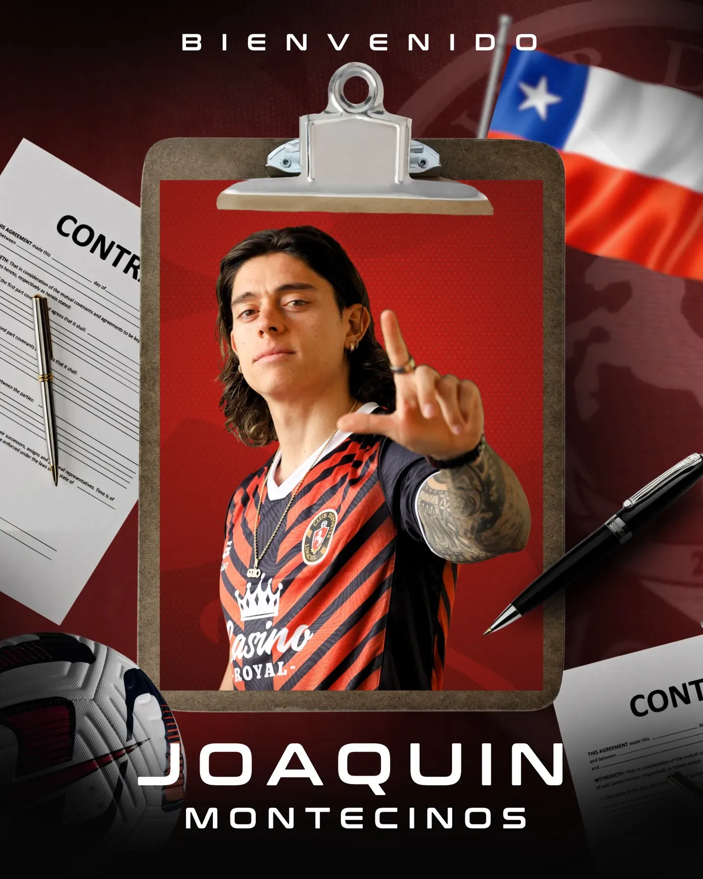 Joaquín Montecinos vuelve a Primera División con los Tomateros. Foto: Deportes Limache.