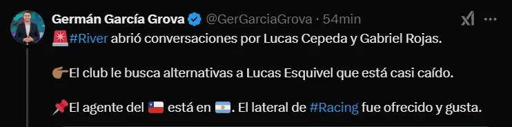 Captura Twitter.