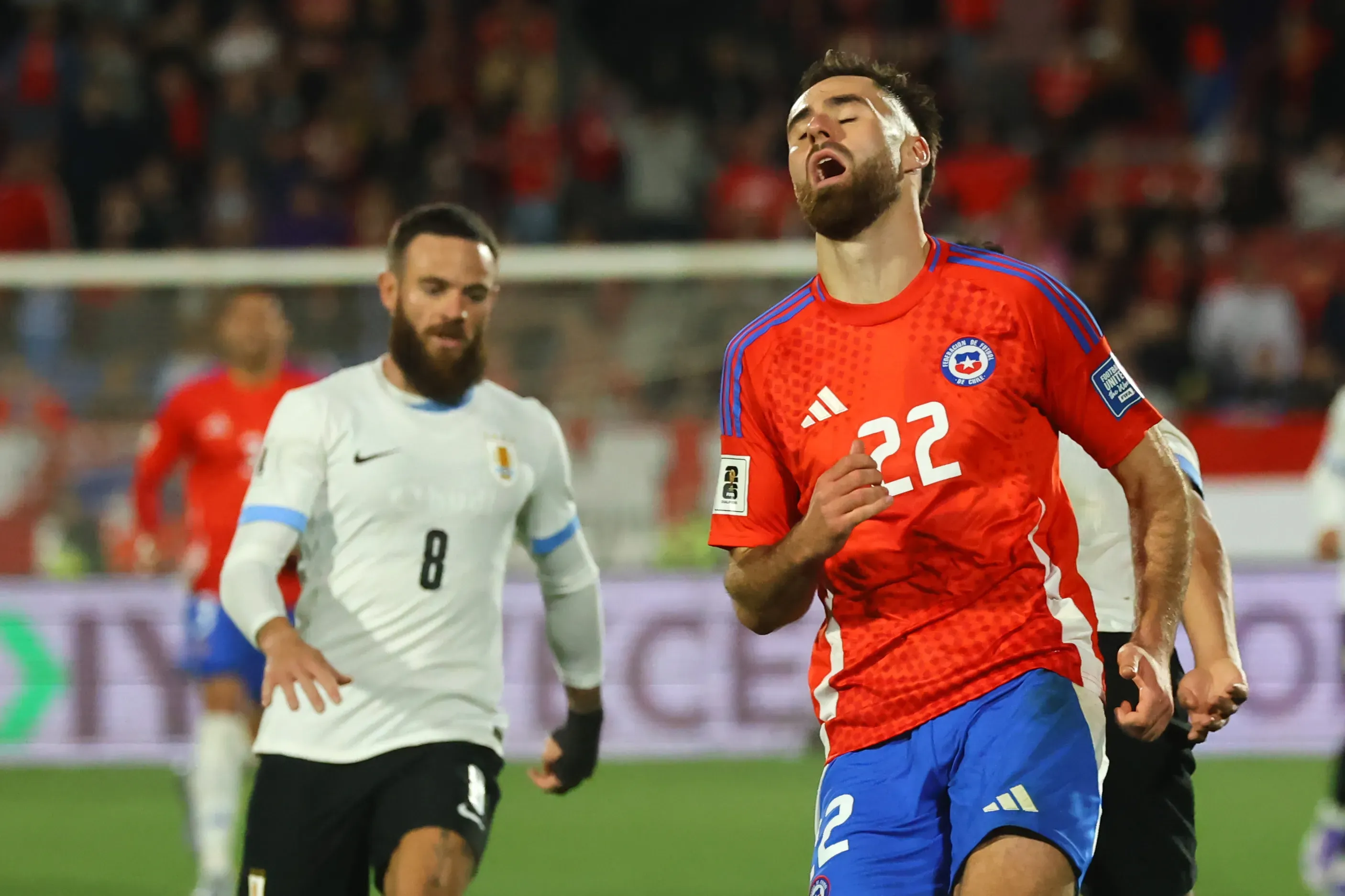 Chile empató ante Uruguay y cerró unas Eliminatorias espantosas | Photosport