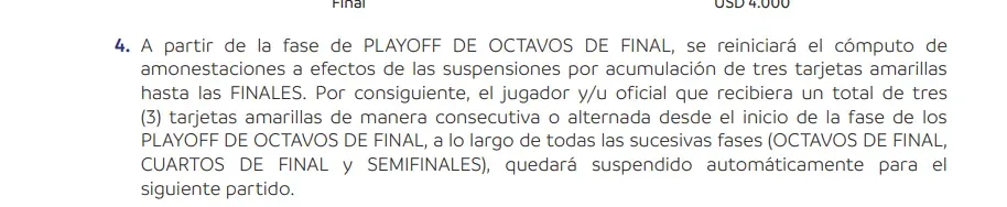 Reglamento Conmebol Copa Sudamericana 2023.