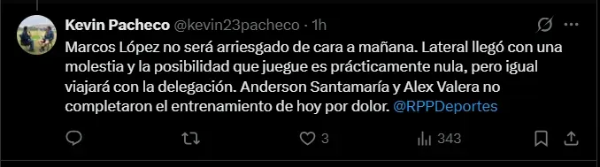 Fuente: @Kevin23pacheco