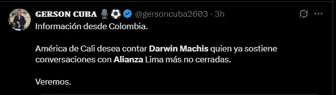 Fuente: @gersoncuba2603
