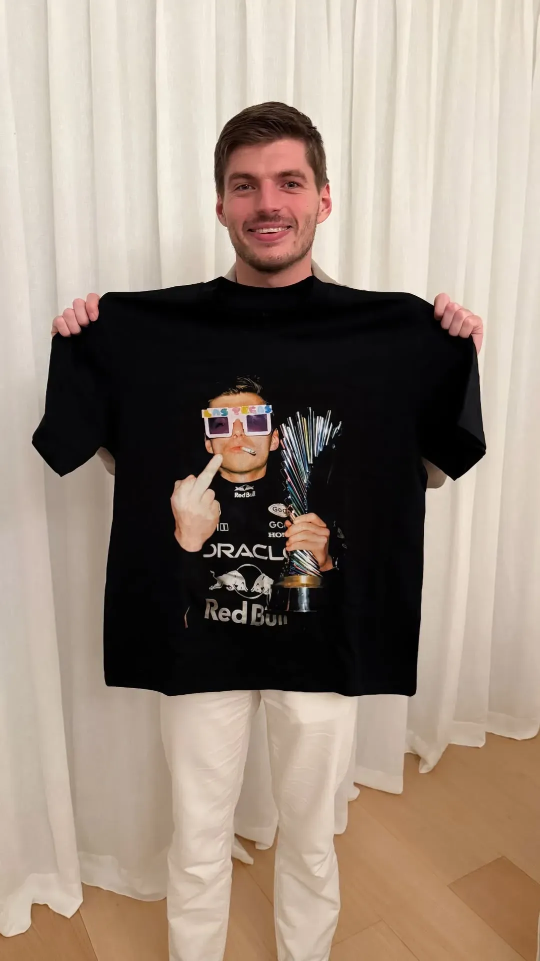 La foto de Verstappen que publicó Kelly Piquet en Instagram