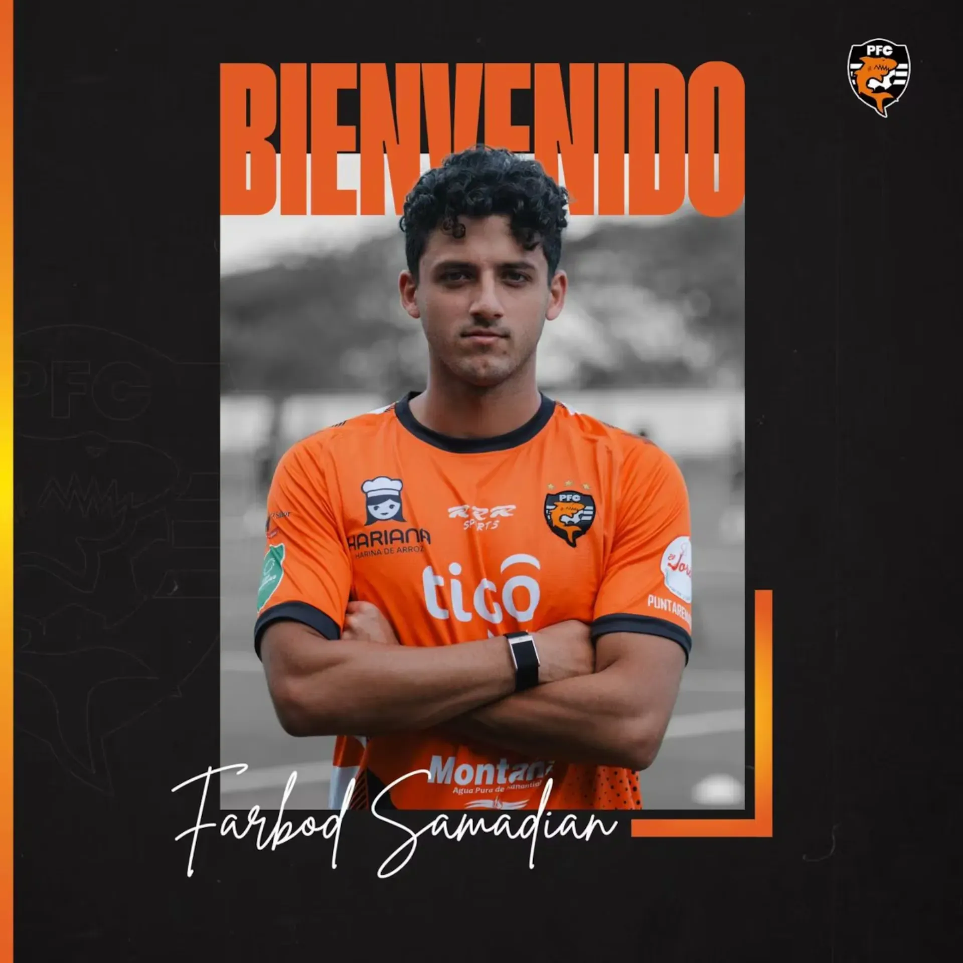 Samadian seguirá su carrera en Puntarenas. (Foto: Puntarenas)