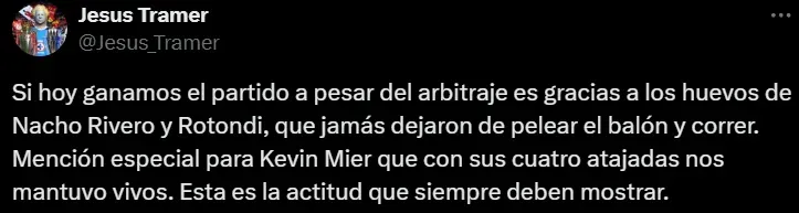 Afición destacó a Nacho Rivero contra Pachuca (X)