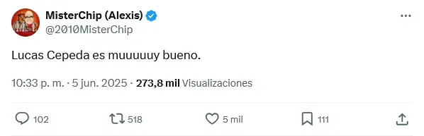 El mensaje de Míster Chip.