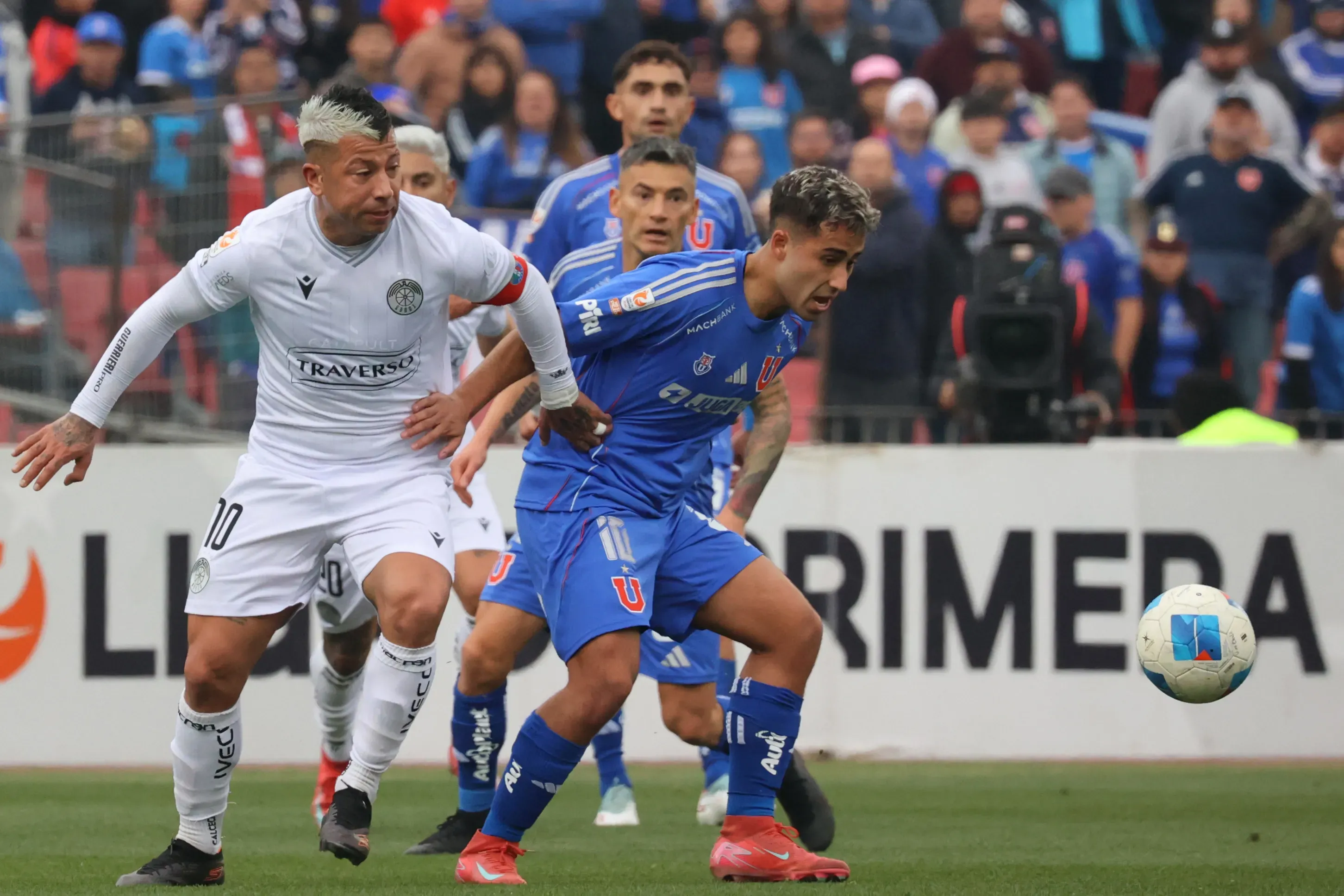 Lucas Assadi en el radar del mercado de fichajes del fútbol de Brasil. Foto: Dragomir Yankovic/Photosport