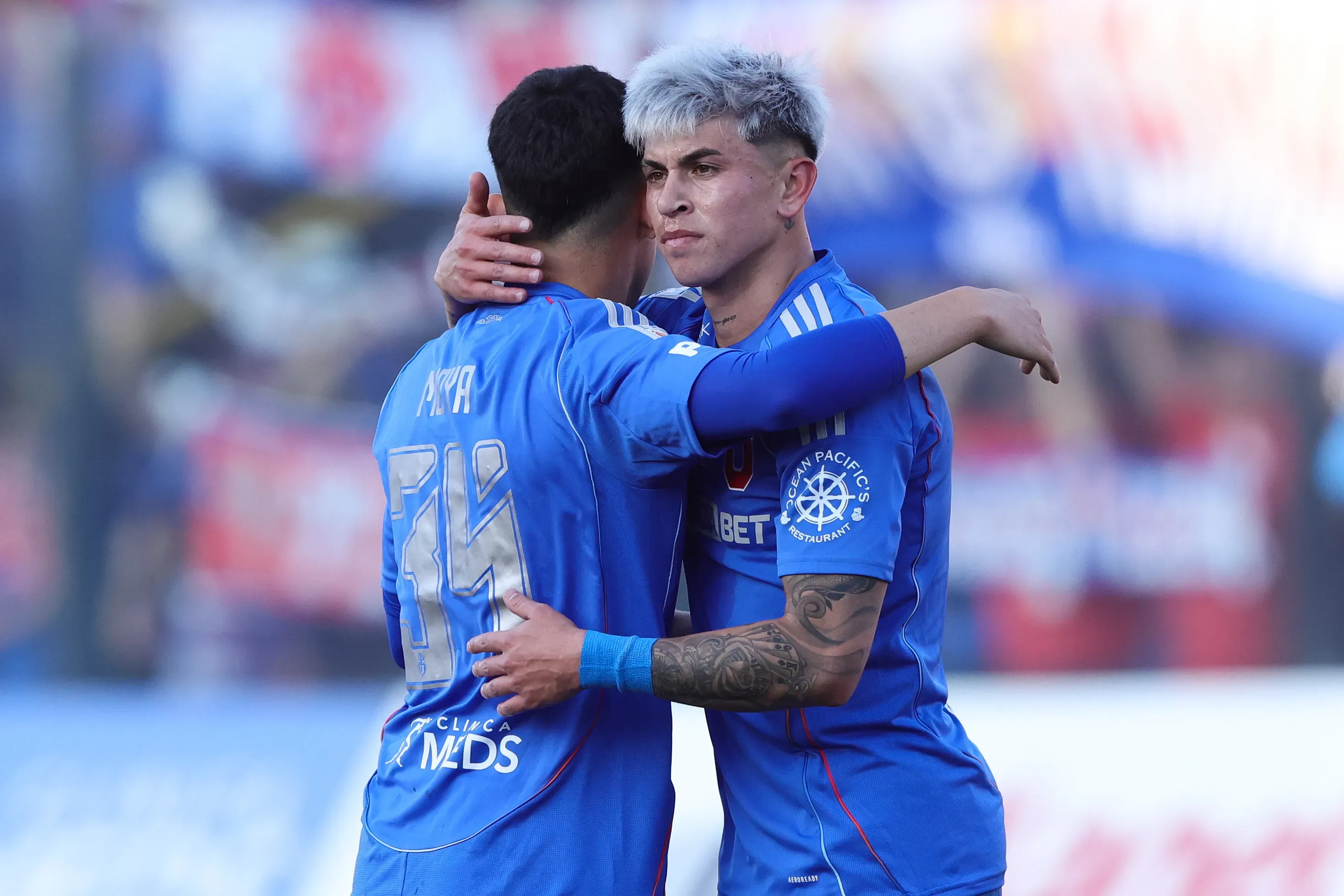 Maximiliano Guerrero volverá a ser titular en la U. Foto: Felipe Zanca/Photosport