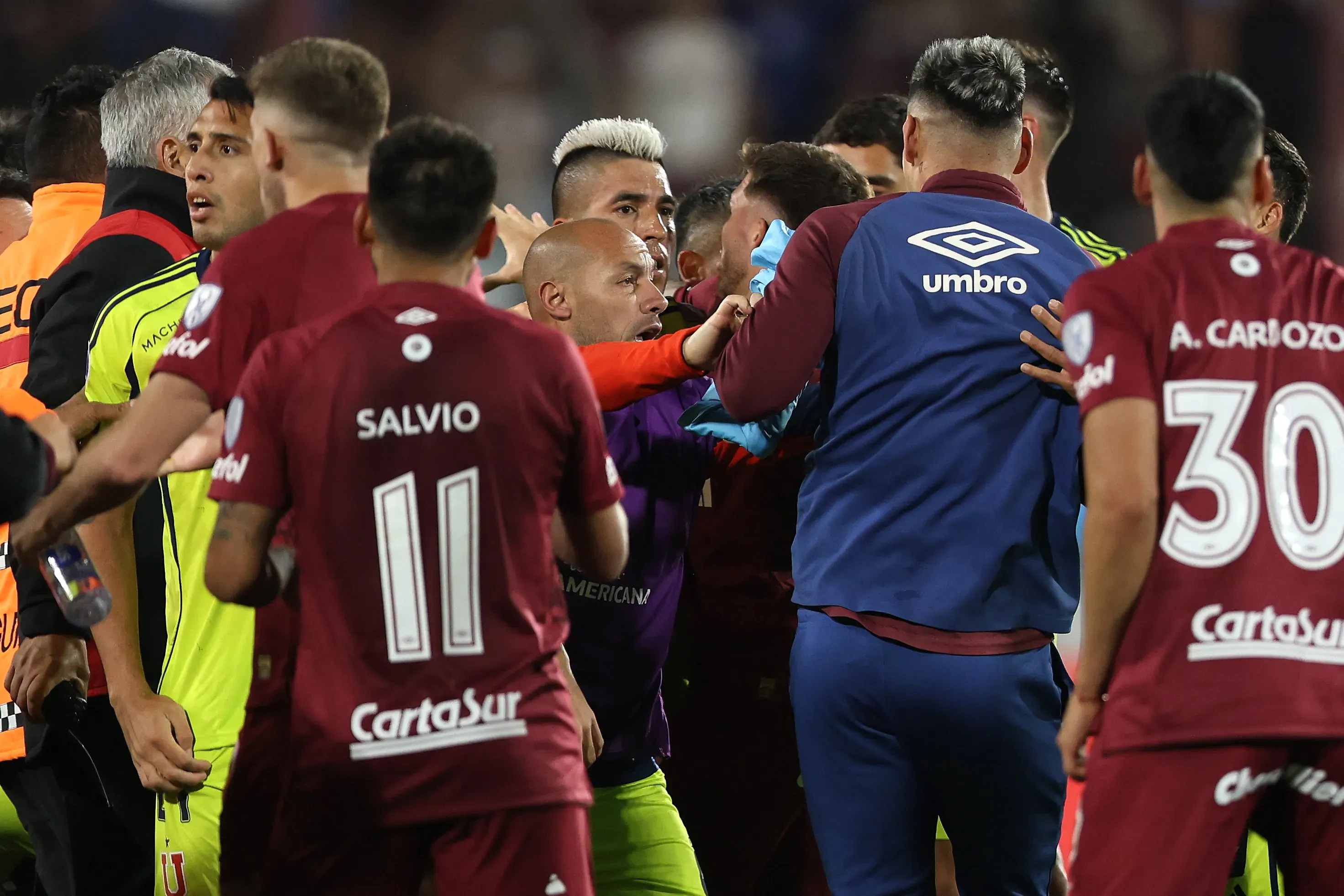Marcelo Díaz quiere volver a luchar con la U en el plano internacional. Foto: Luciano Gonzalez/UNAR/Photosport
