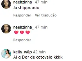 Foto: Instagram/Neehzinha e Kellyw0p