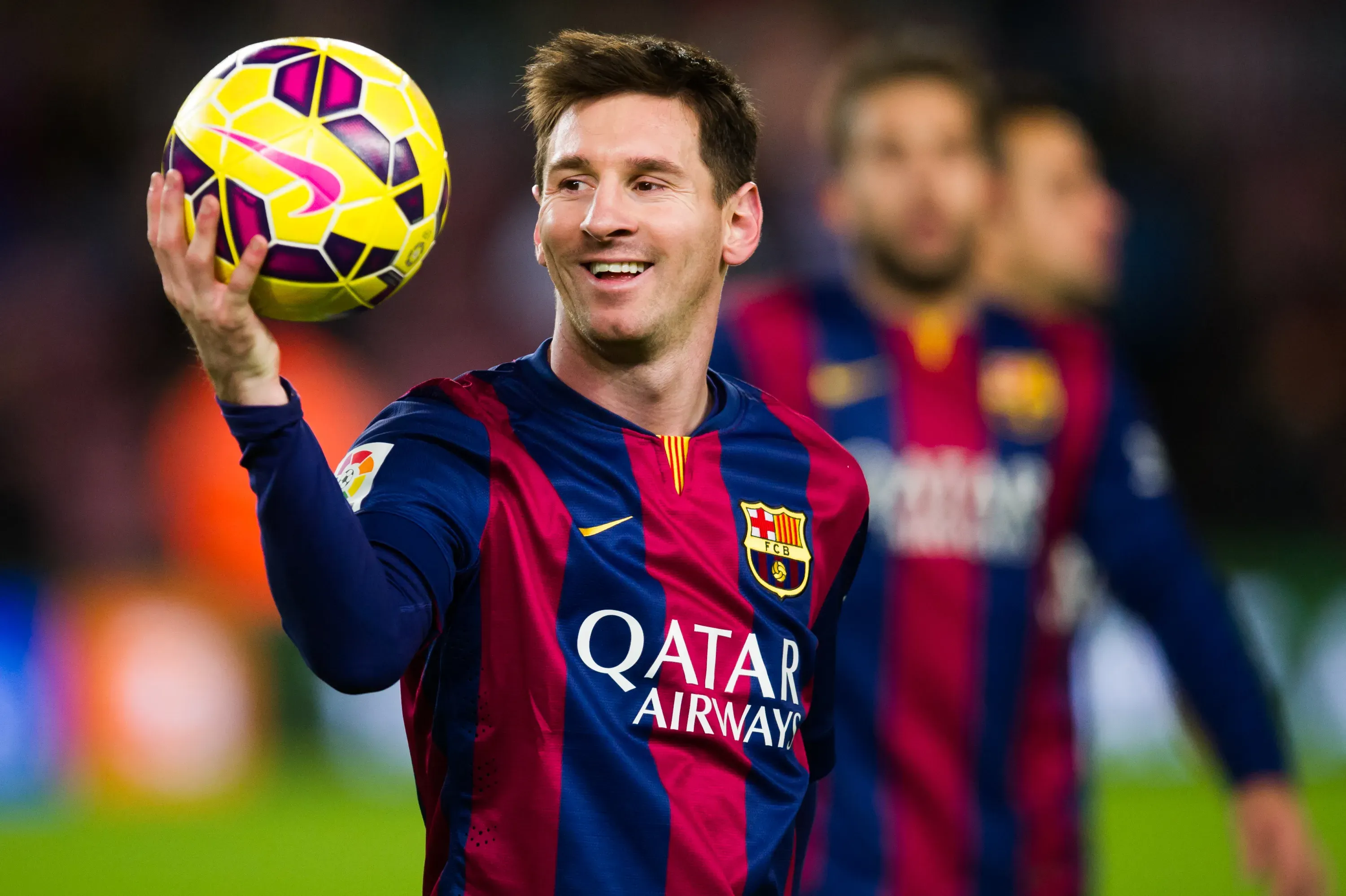 Lionel Messi, durante su híper exitosa etapa en Barcelona. (Getty Images)