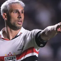 Calleri apresenta evolução no São Paulo, mas retorno contra o Talleres é tratado como dúvida