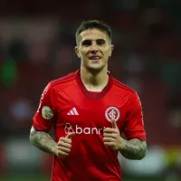 Fabricio Bustos, do Internacional, ganha 'força' para ir ao Palmeiras