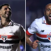 Destaques do São Paulo, Calleri e Lucas projetam confronto complicado contra o Botafogo na Libertadores