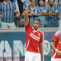 Fernando celebra gol marcado pelo Internacional no GreNal: “Muito feliz”