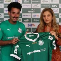 Lucas Evangelista chorou durante apresentação no Palmeiras