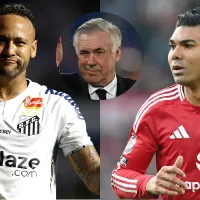 Ancelotti liga para Neymar e também conta com Casemiro na Seleção Brasileira