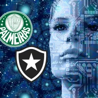 Palmeiras x Botafogo tem previsão feita pela inteligência artificial
