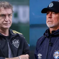 Em momentos distintos, Atlético-MG de Cuca recebe o Grêmio de Mano Menezes pelo Campeonato Brasileiro