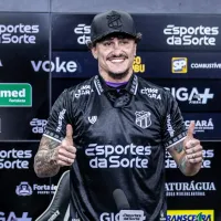 Novo reforço do Ceará, Rodriguinho, emprestado pelo Cruzeiro, é apresentado e fala sobre a torcida