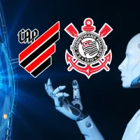 Athletico-PR x Corinthians: inteligência artificial crava placar surpreendente em previsão para o jogo da Copa do Brasil