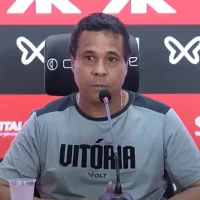 Rodrigo Chagas, técnico do Vitória, avalia derrota para o Fluminense e aponta desconcentração