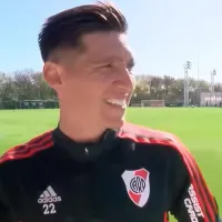 Kranevitter, fascinado con el estado físico de otro jugador de River: \'Hay que preguntarle qué toma\'