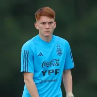 Valentín Barco es suplente en el primer amistoso de la Selección Argentina Sub 20