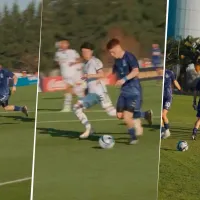 VIDEO | Así fue el GOLAZO del Colo Barco en el amistoso de la Sub 20
