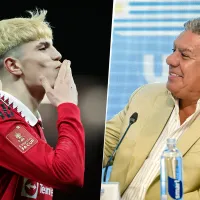 La sorpresiva revelación de Tapia sobre Garnacho: \&#039;Se la pasa...\&#039;