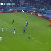 VIDEO | Argentina se recuperó rápido: Véliz empató el partido contra Uzbekistan