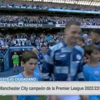 VIDEO | ¿Qué le dijo? La broma de Enzo Fernández que hizo estallar a Julián Álvarez durante el pasillo de honor