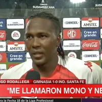 Indignante racismo: Rodallega denunció que los hinchas de Gimnasia le dijeron \&#039;mono\&#039; y \&#039;negro\&#039;