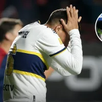 VIDEO | Merentiel se dio un terrible golpe en la previa de Deportivo Pereira-Boca