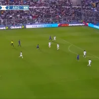 VIDEO  ¡No se puede creer! A puro lujo y potencia, Luka Romero hizo el gol más lindo del Mundial