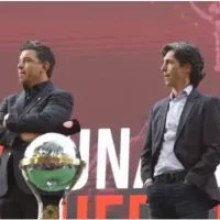 Descubrieron la estatua de Gallardo en River: \&#039;Nací en este club y creo que moriré en este club\&#039;