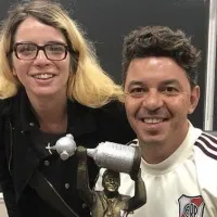 ¿Quién es Mercedes Savall, la polémica escultora de la estatua de Marcelo Gallardo?