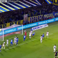 VIDEO | Marinelli protagonizó uno de los bloopers del año y Merentiel lo aprovechó para poner el 1-0 de Boca