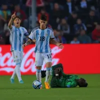 ¡Inesperado! Esto hizo el juvenil nacido en Brasil que sueña con jugar en Argentina durante el duelo ante Nigeria